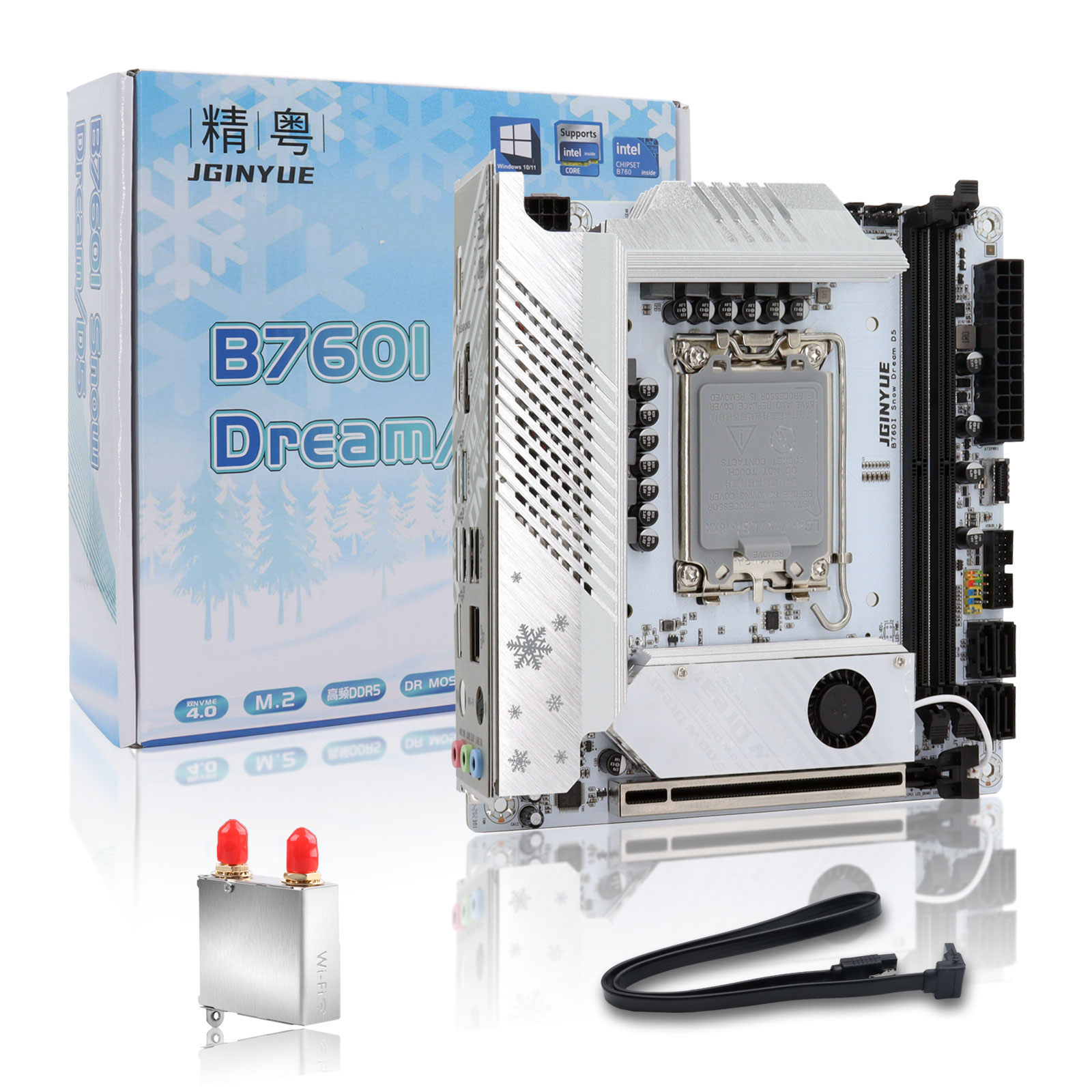 JGINYUE B760i ddr5 mini itx pl - Ddr5 64Gb reseña y precio