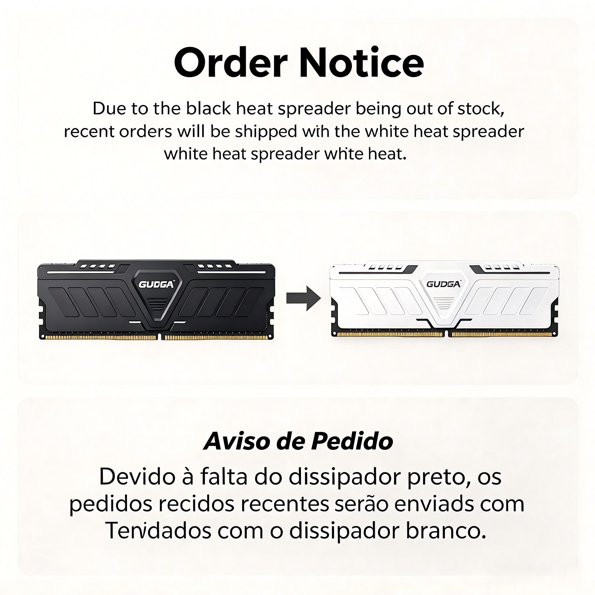 Memoria RAM GUDGA DDR5 8GB/16G - Ddr5 16Gb 6000Mhz reseña y precio