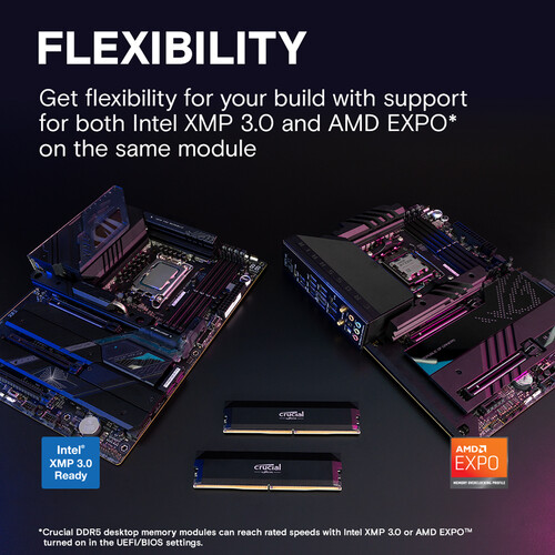 Memoria RAM Crucial Pro DDR5 d - Ddr5 16Gb 6000Mhz reseña y precio