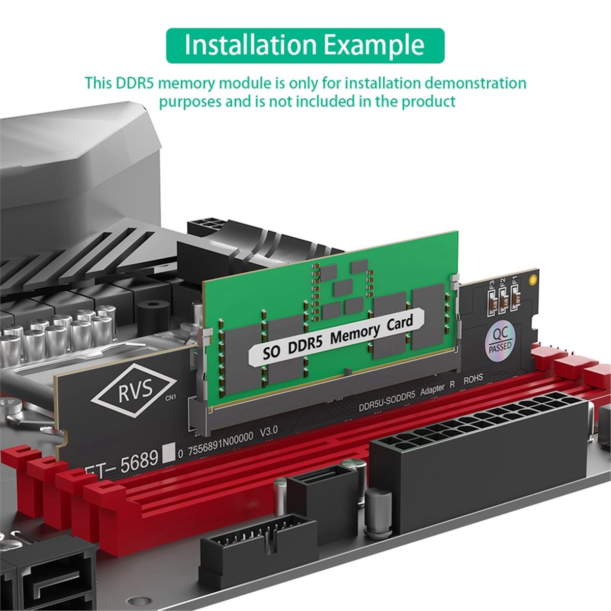 Tarjeta Adaptadora de Memoria  - Ddr5 Laptop Ram reseña y precio